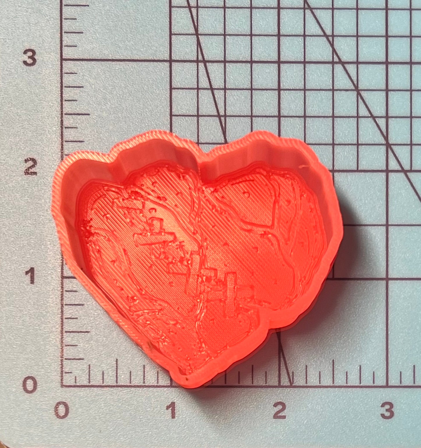 {broken zombie heart} Silicone Mold