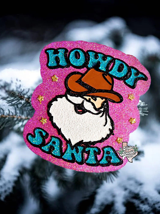 {howdy santa} Silicone Mold