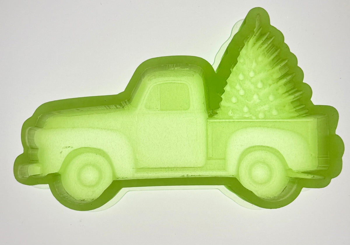 3D Christmas truck