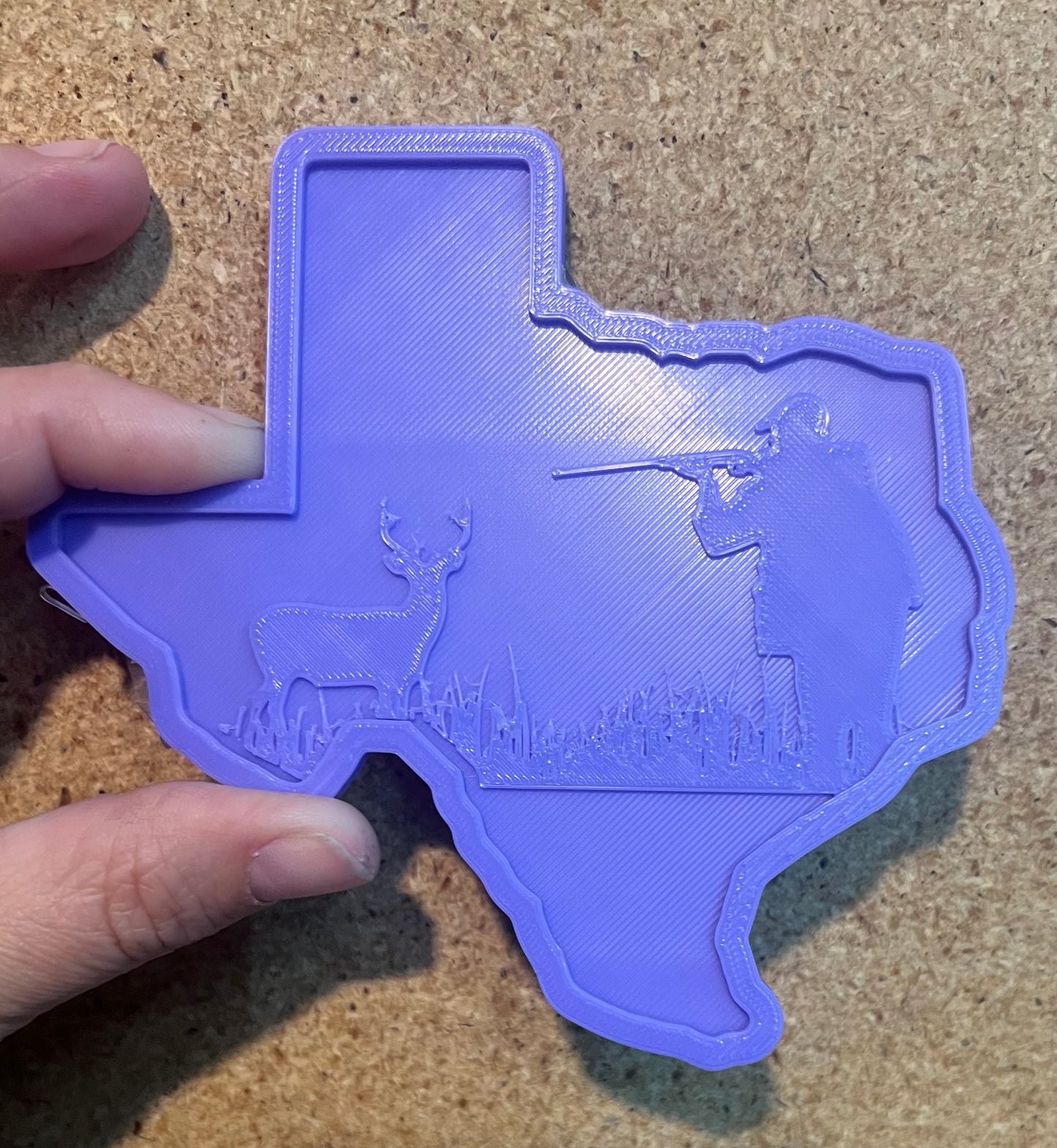 Large texas inserts silicone molds