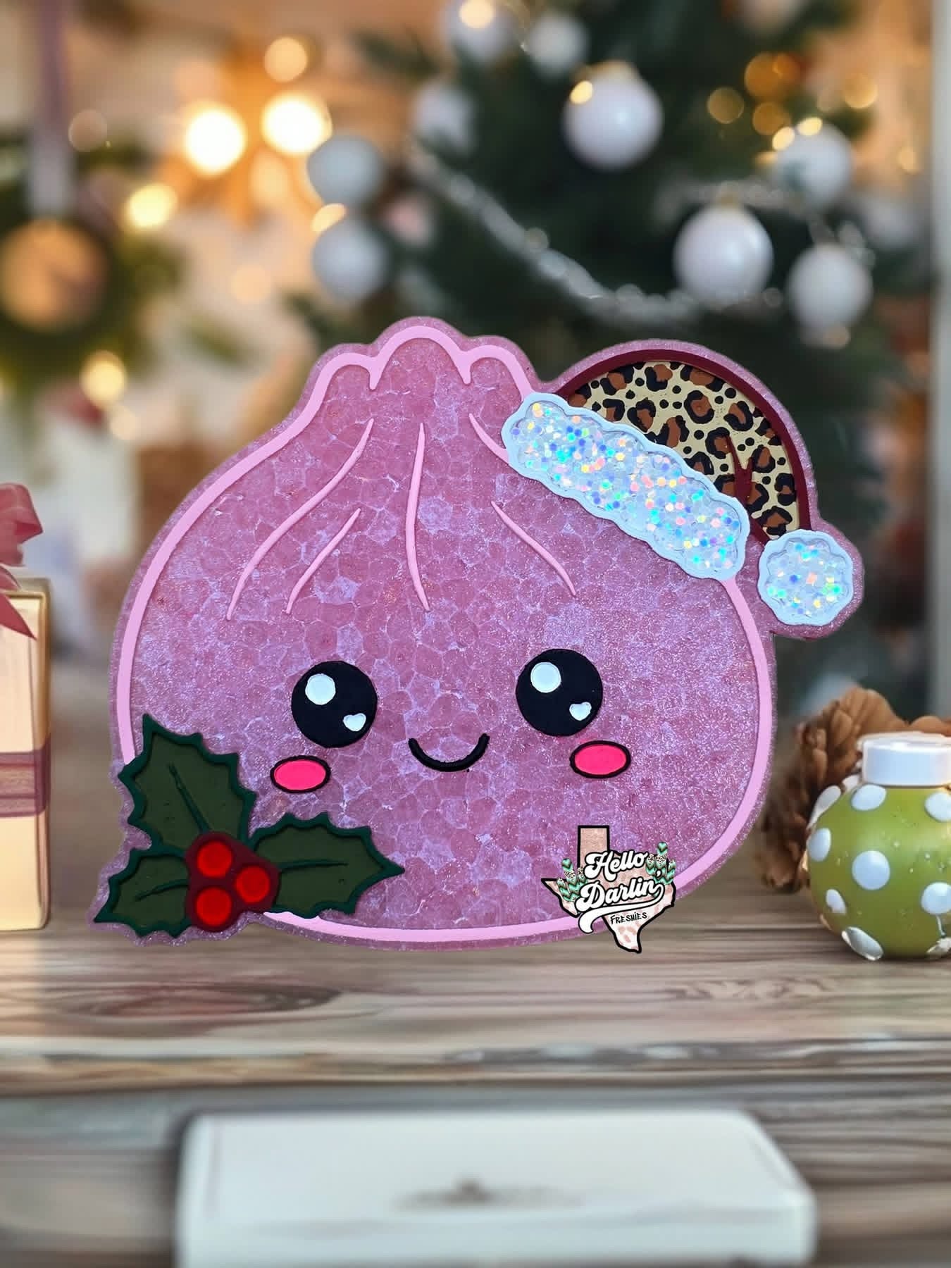 Christmas Dumplin silicone mold