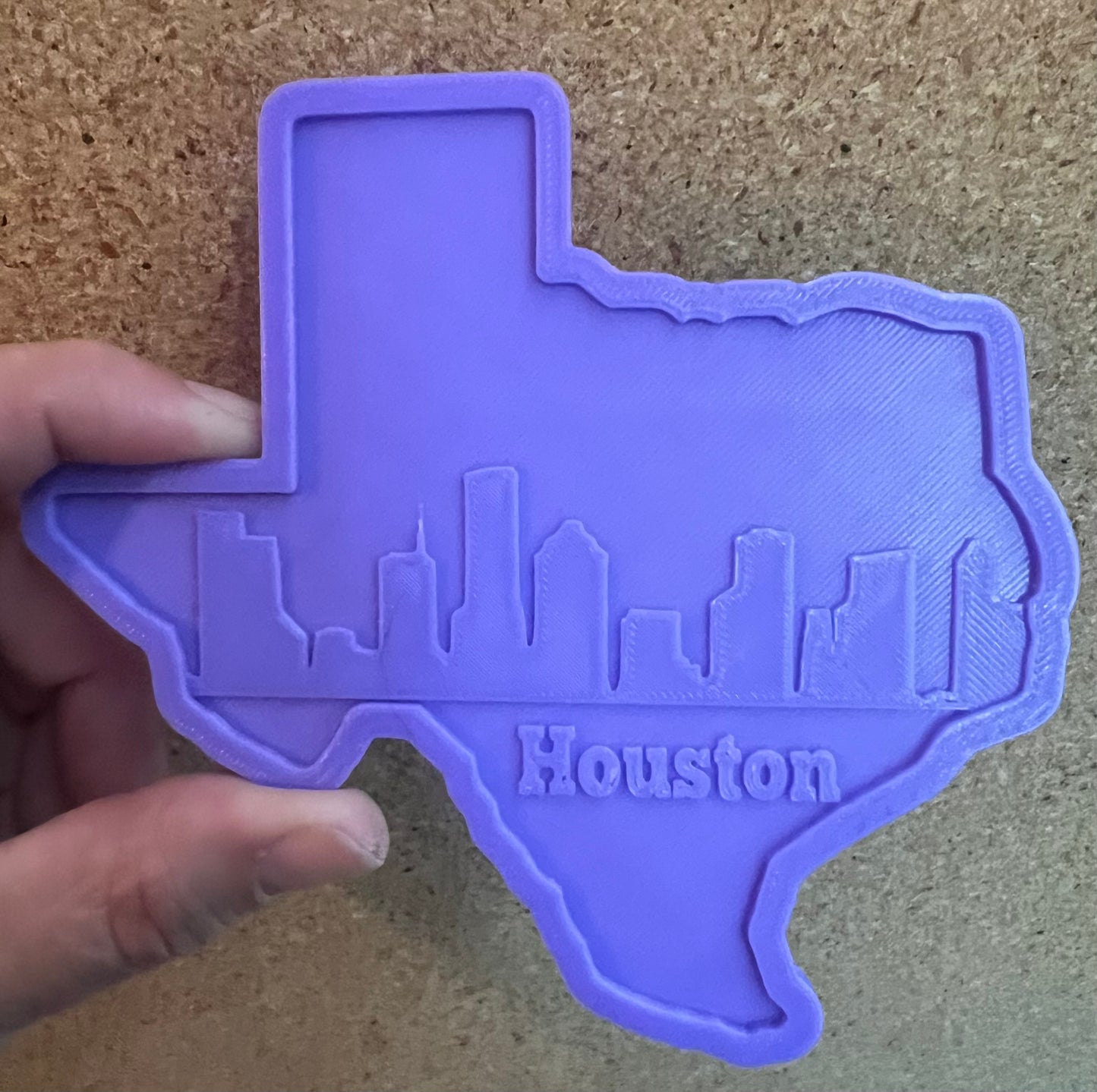 Large texas inserts silicone molds