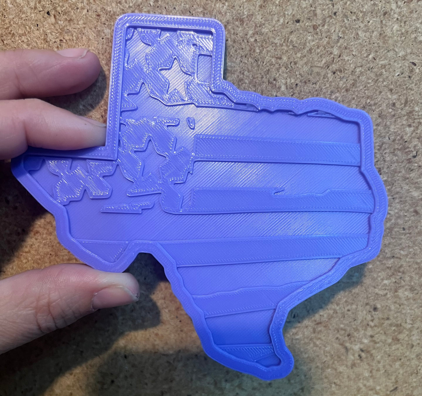 Large texas inserts silicone molds