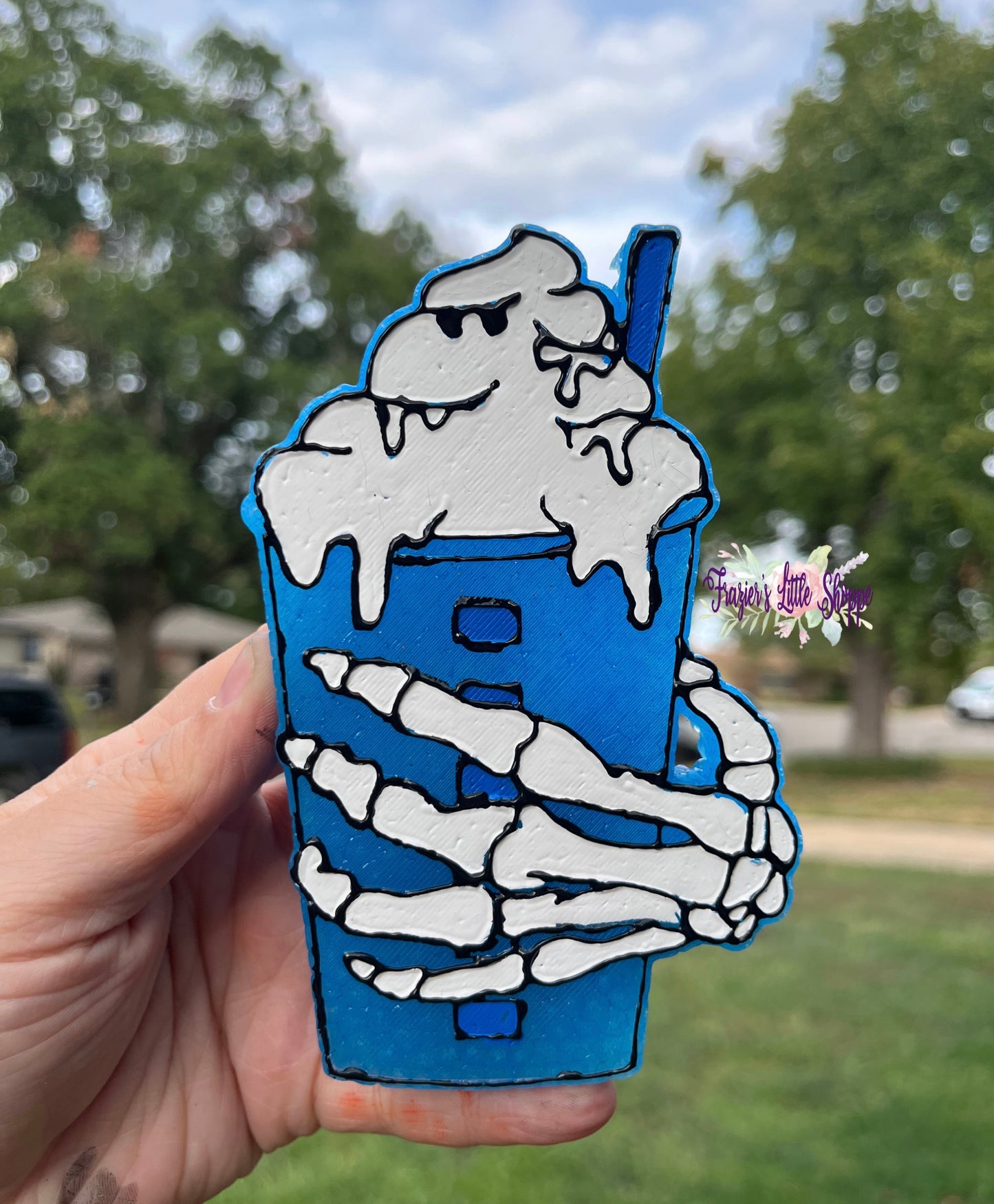 {Latte Skeleton Cup} All Freshie Sizes