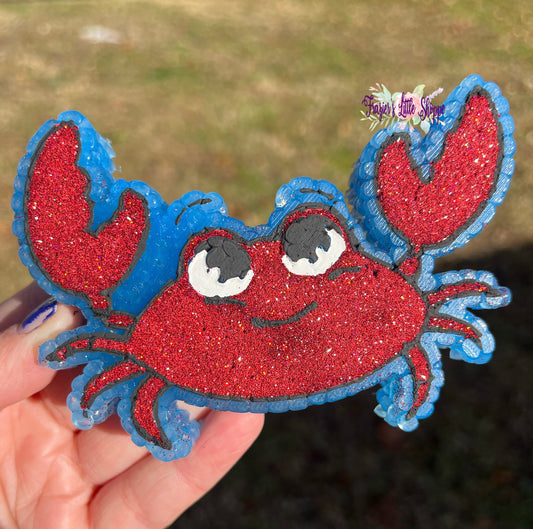 {Cartoon Crab} All Freshie Sizes