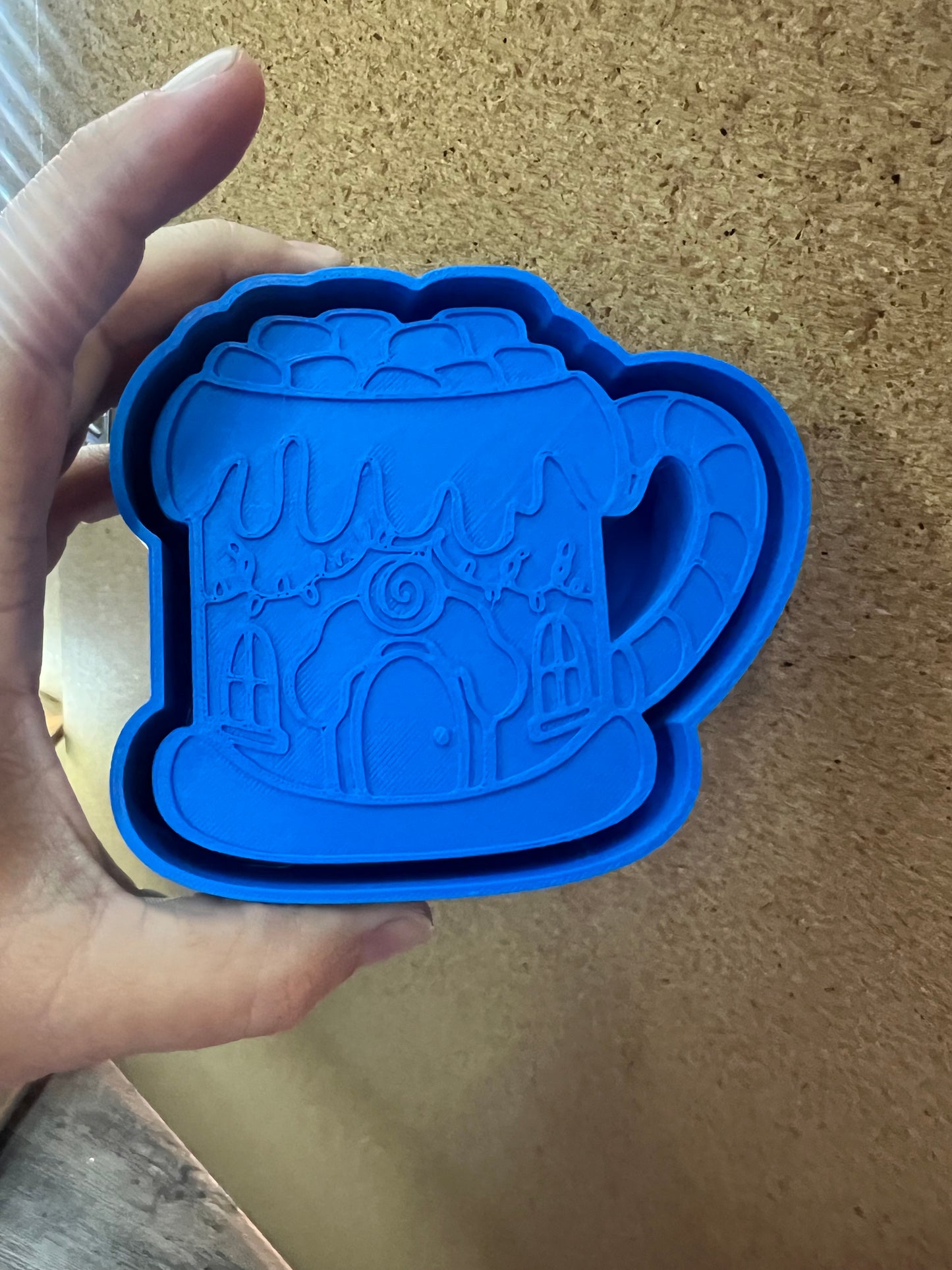 {ginger house cup} Silicone Mold