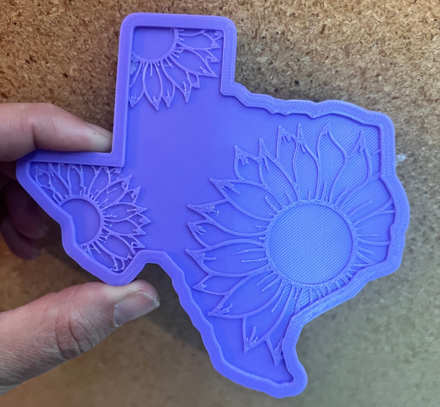 Large texas inserts silicone molds