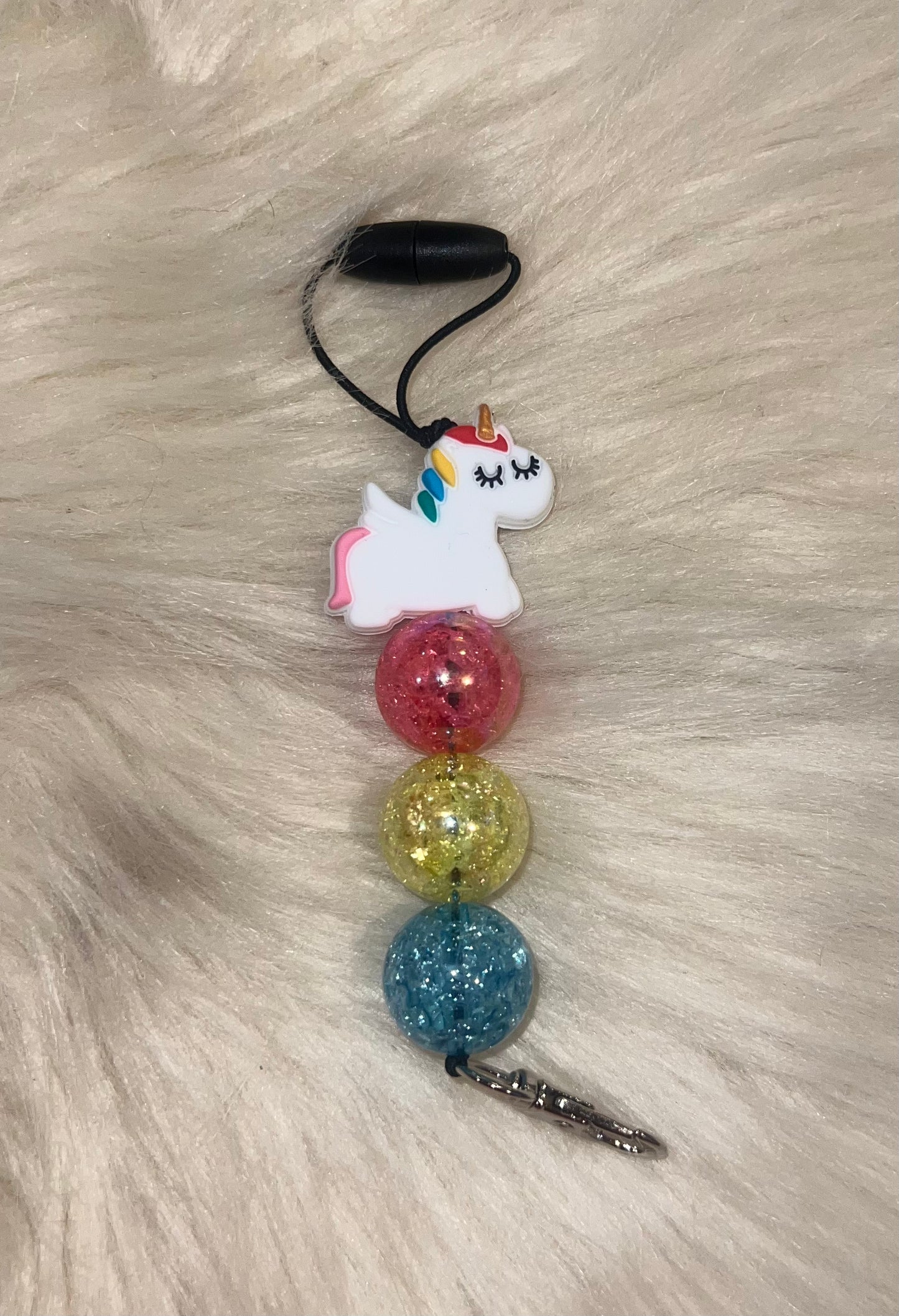 Unicorn colorful freshie hanger