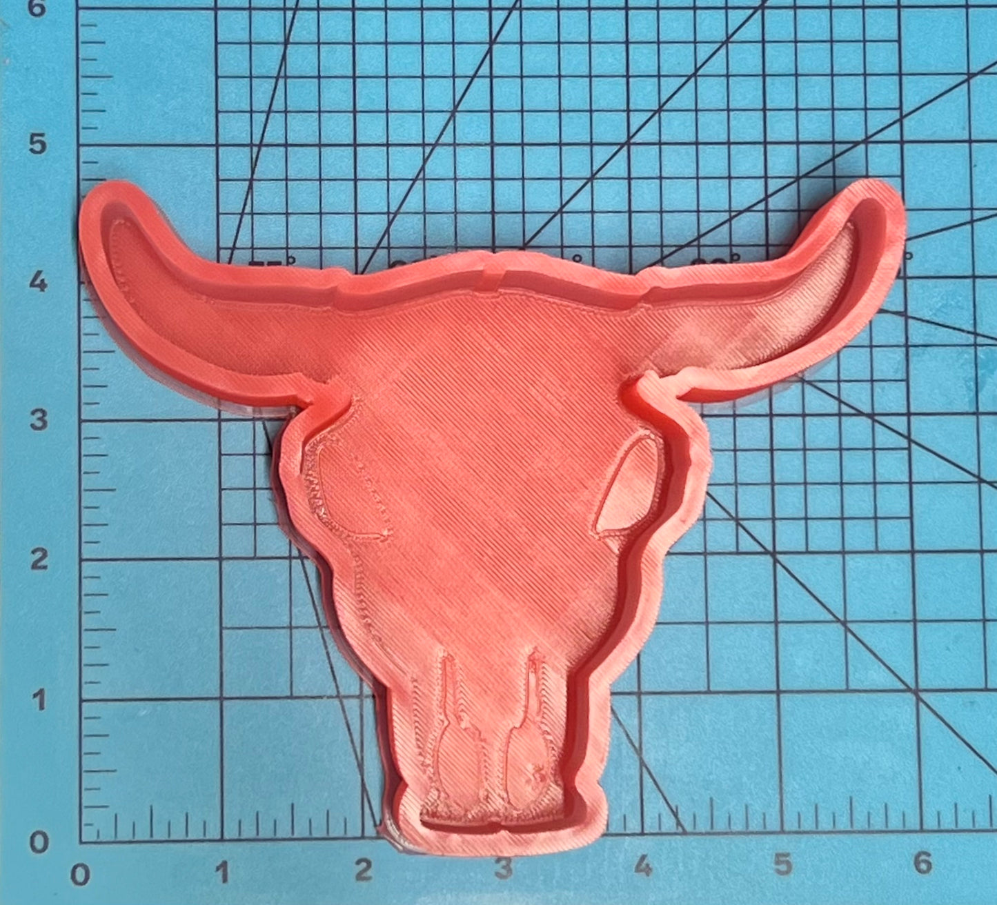 {Bare Bull Skull} Silicone Mold