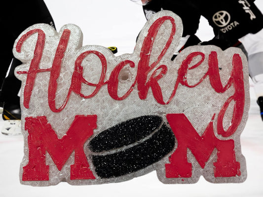 {hockey mom} Silicone Mold