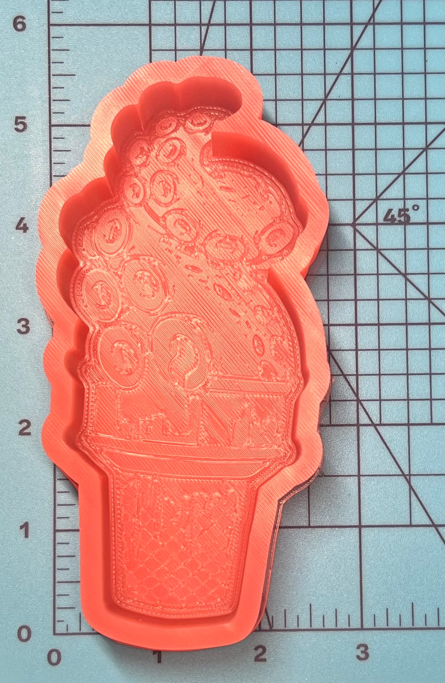 {tentacle cone } Silicone Mold