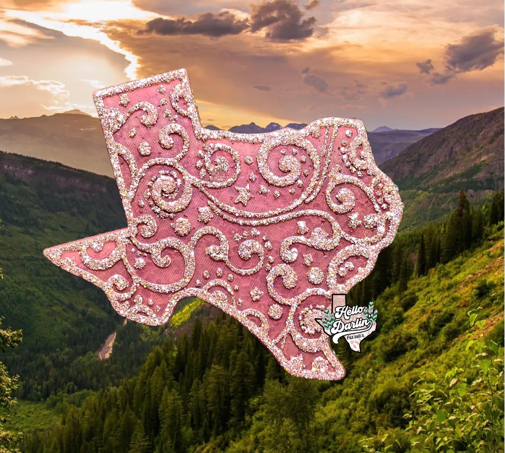 Tx Swirl Rita Rocks {swirl texas} Silicone Mold – Frazier's Little Shoppe