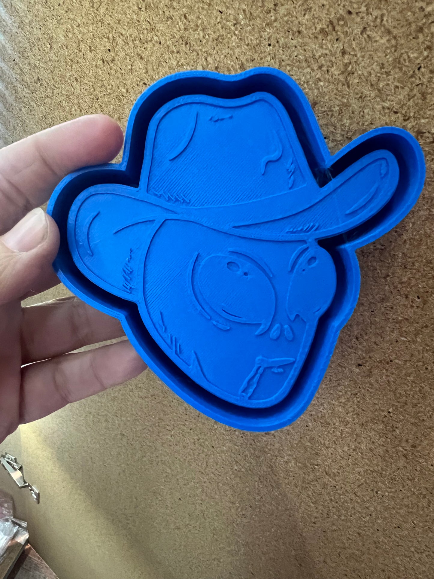 {cowboy alien} Silicone Mold