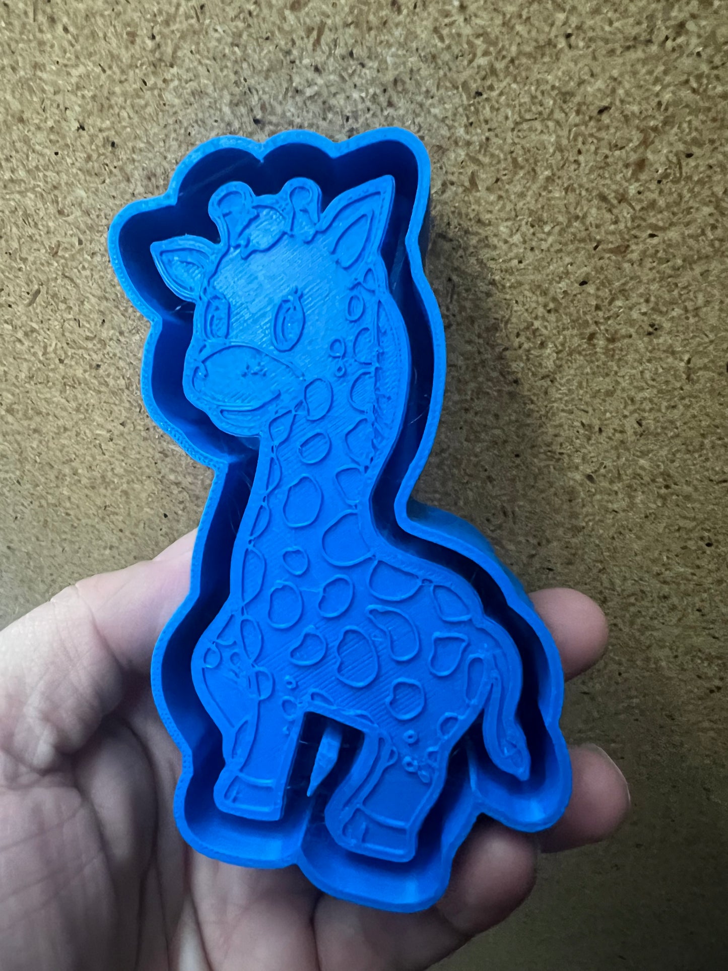 {Cartoon giraffe} Silicone Mold