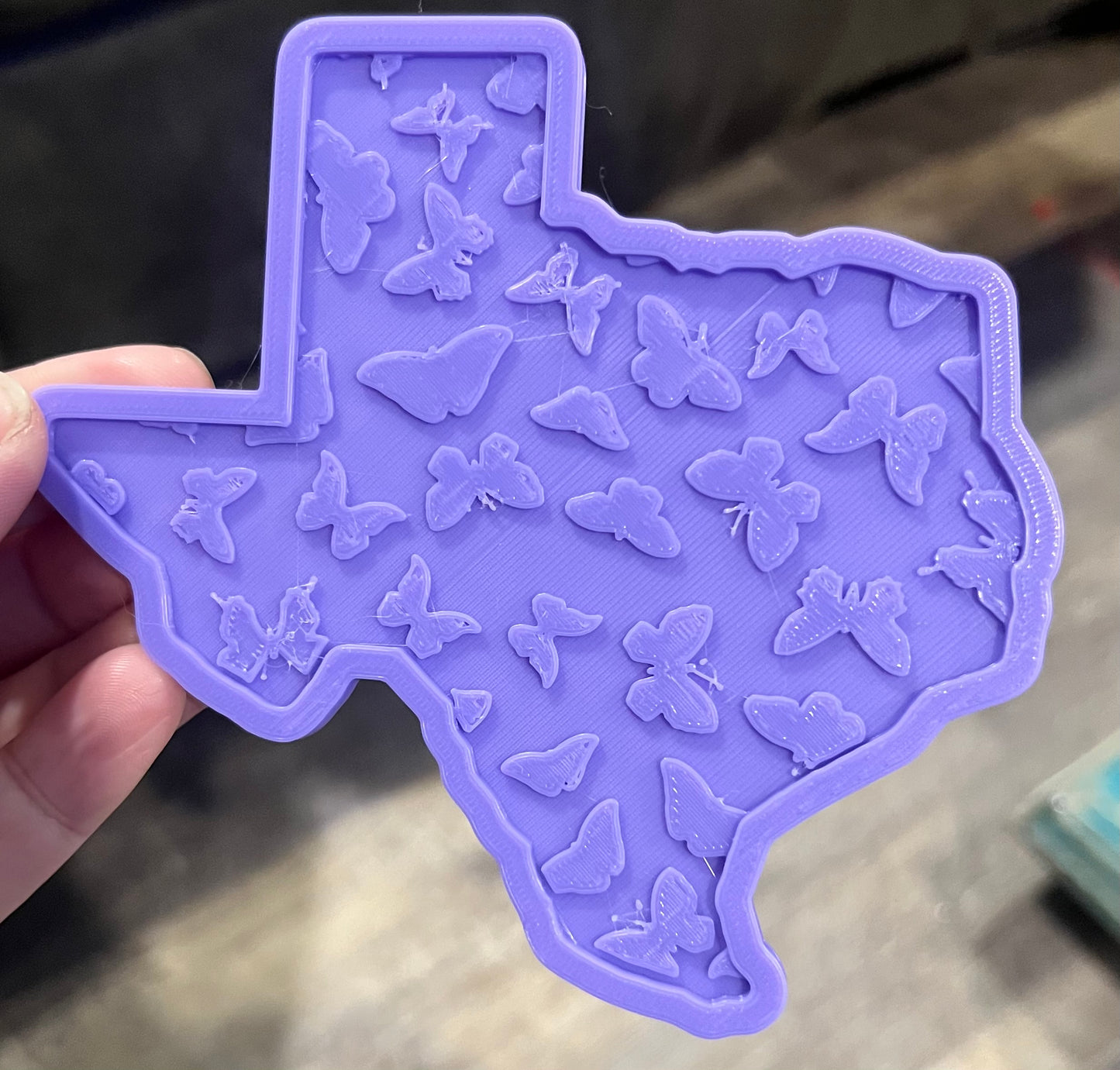 Large texas inserts silicone molds