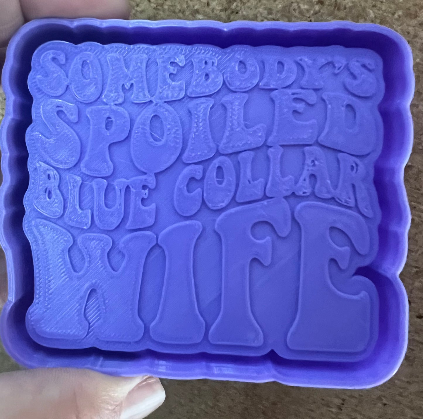 {blue collar wife} Silicone Mold