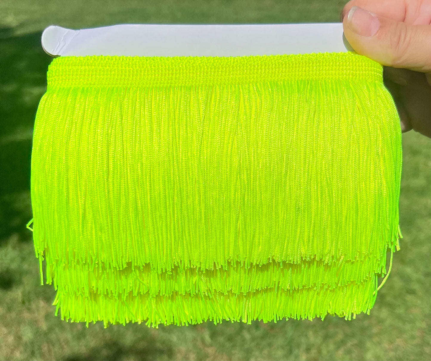 Neon yellow Fringe