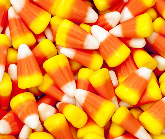 Candy corn type Pre- scented beads