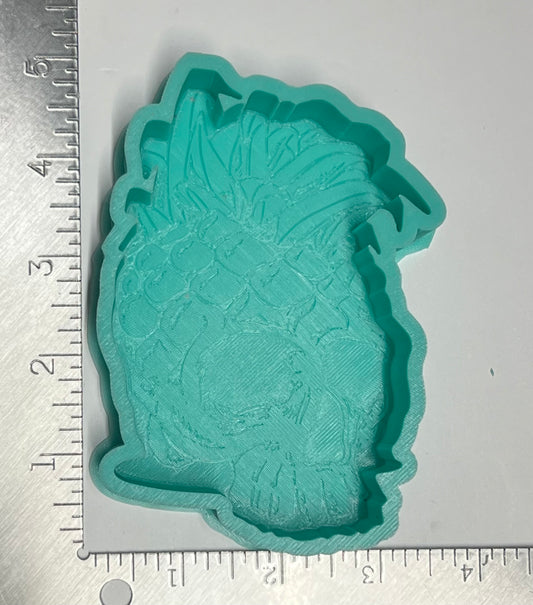 {pineapple skeleton} DBD Silicone Mold