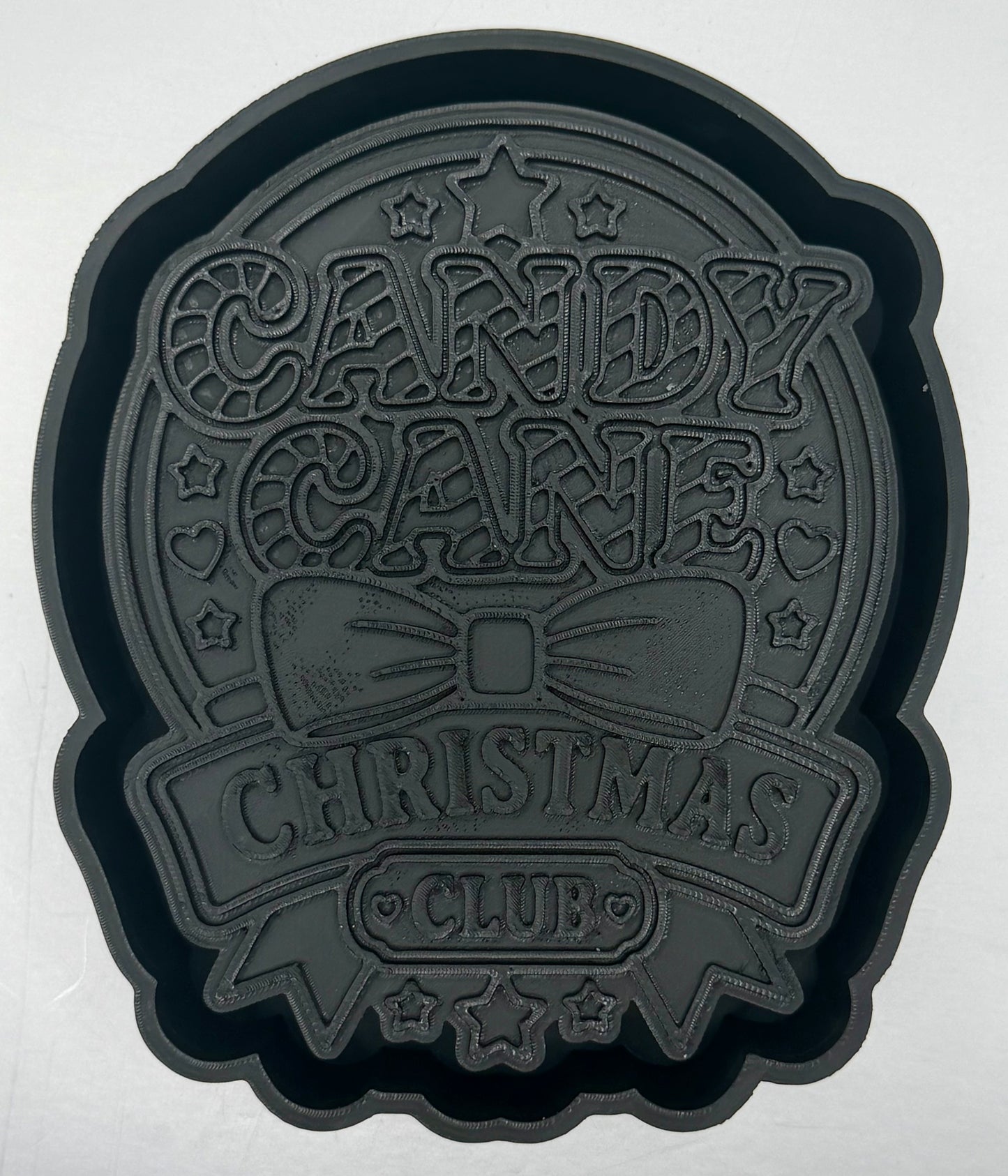 Candy Cane Club silicone mold