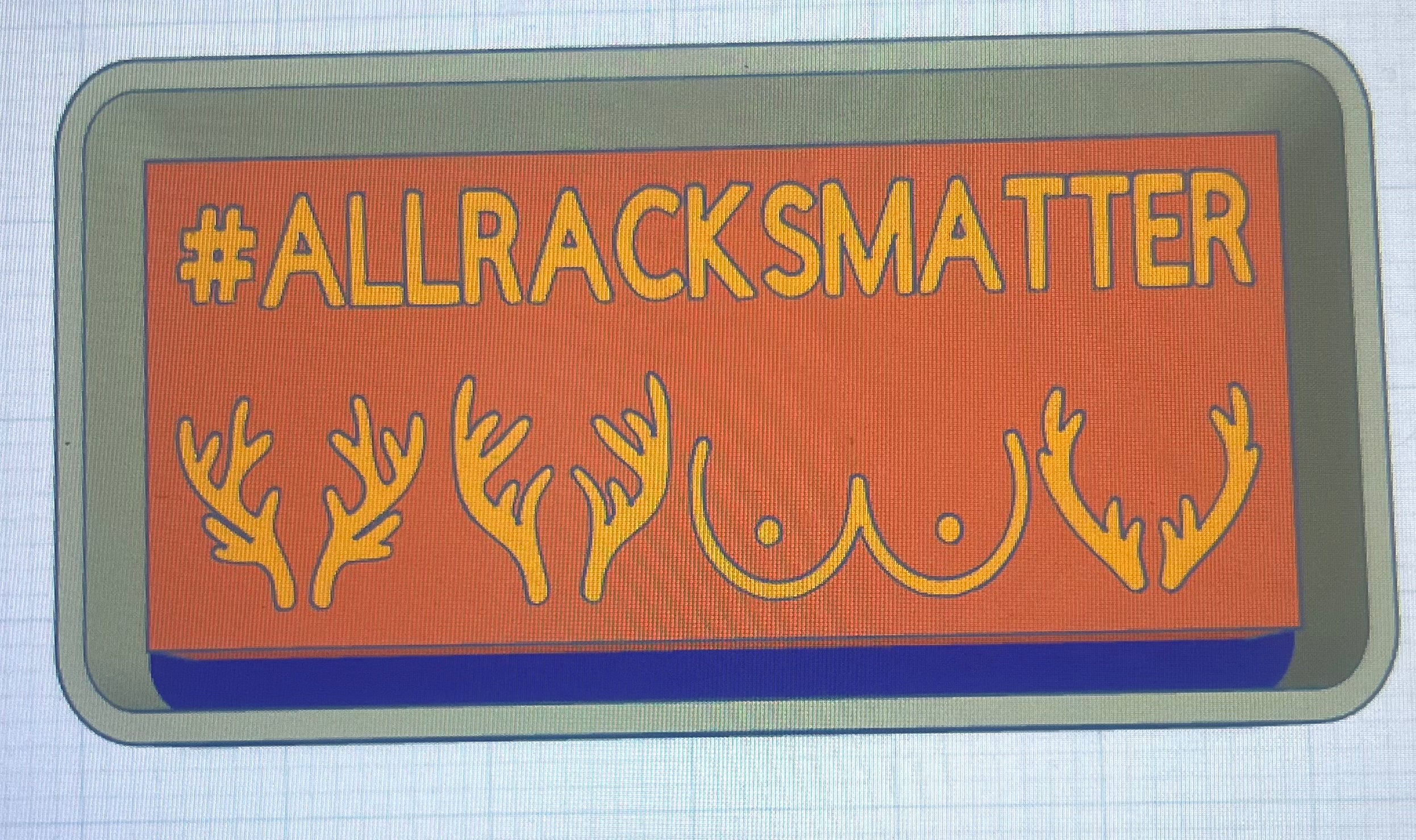 {All racks matter} Silicone Mold – Frazier's Little Shoppe