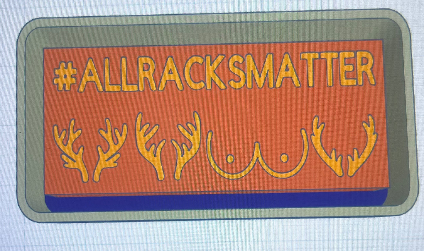 {All racks matter} Silicone Mold