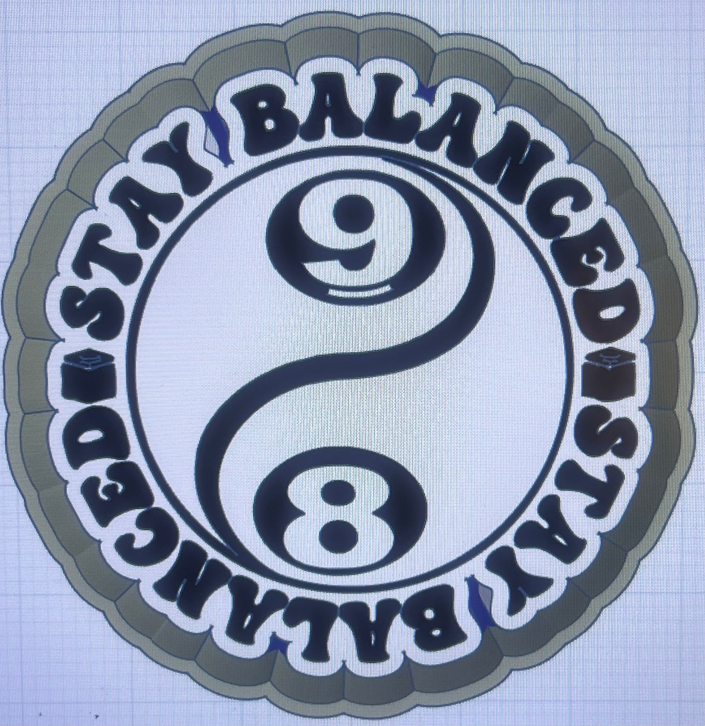 {stay balanced} Silicone Mold