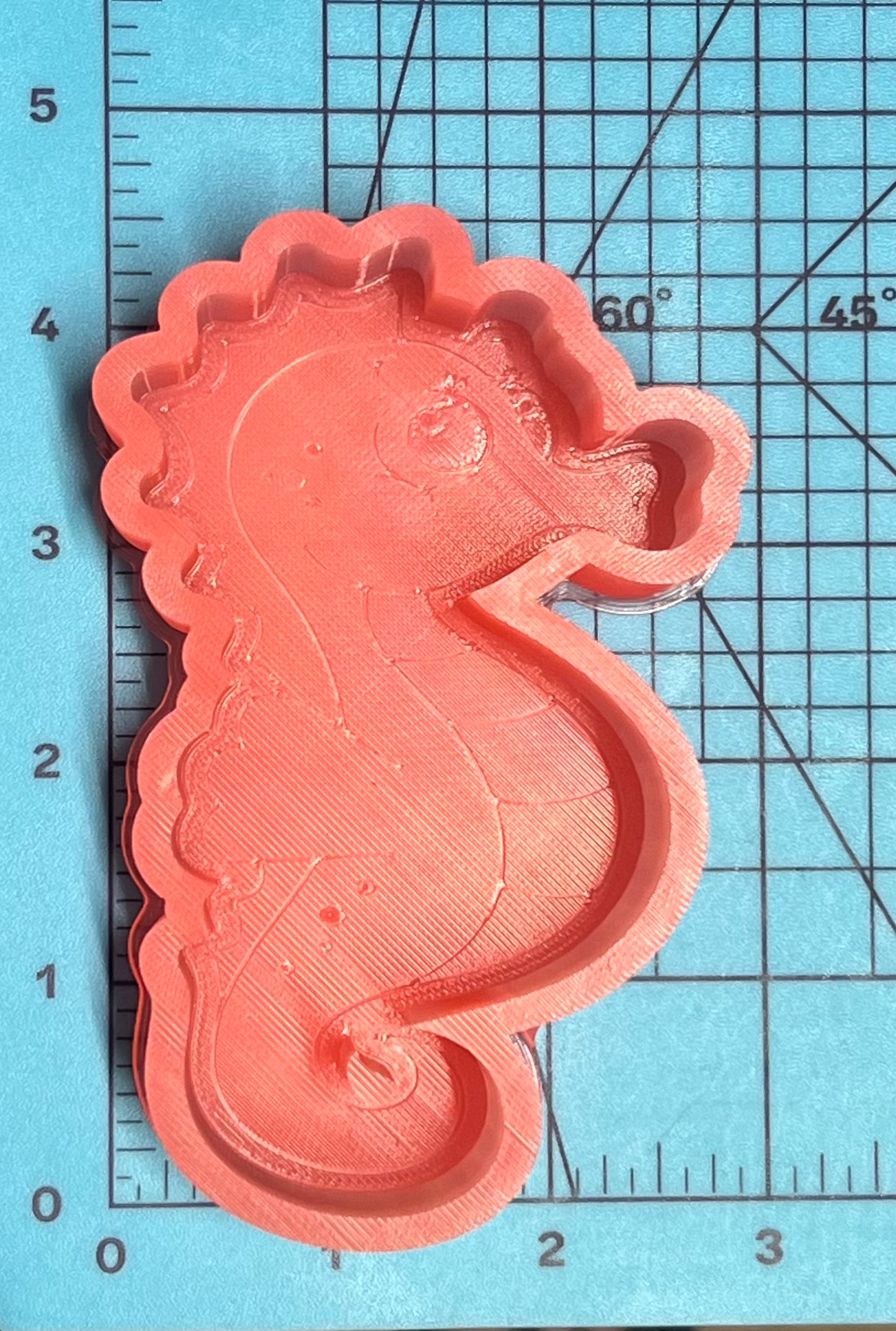 {seahorse} Silicone Mold