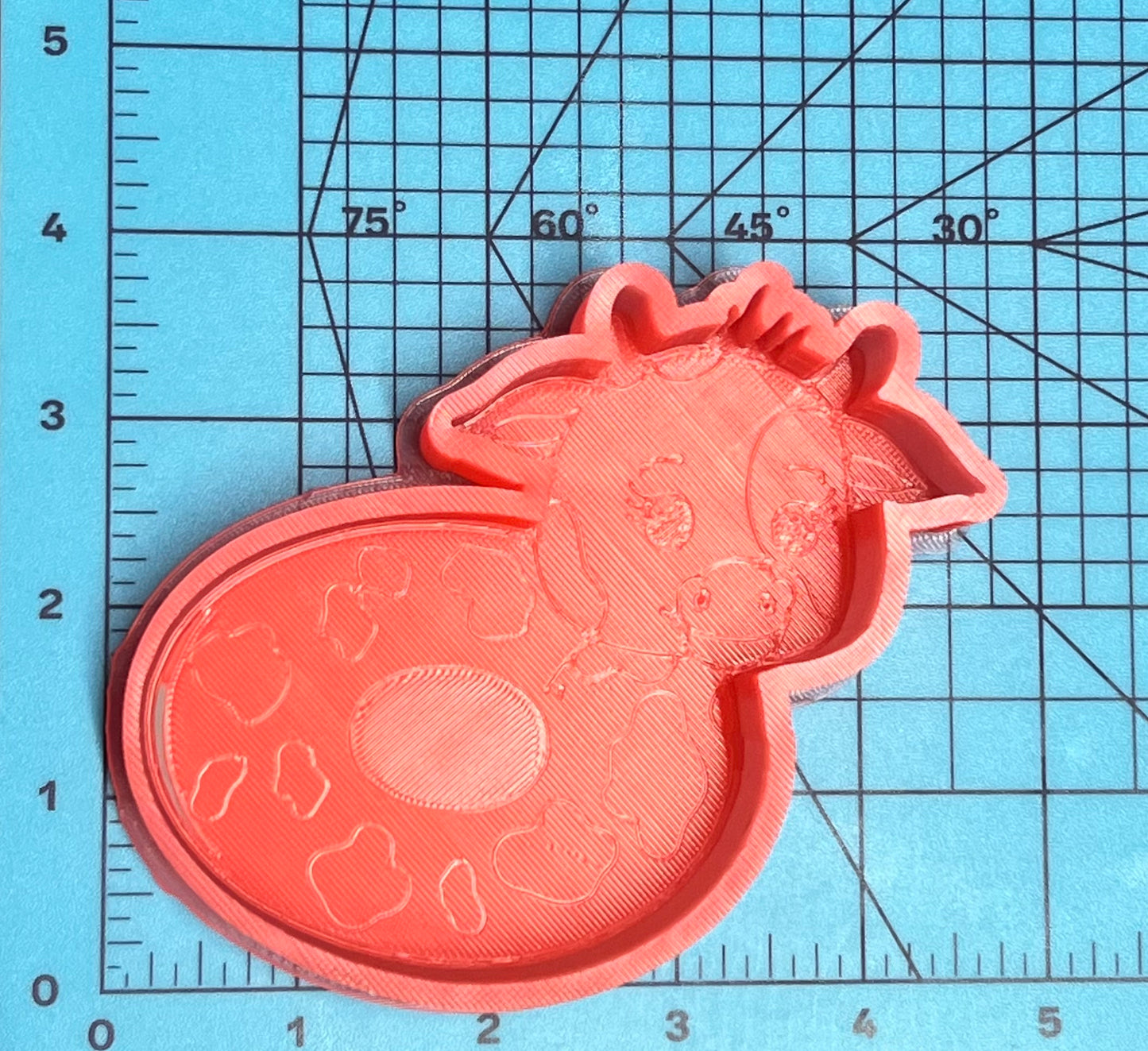 {cow float} Silicone Mold