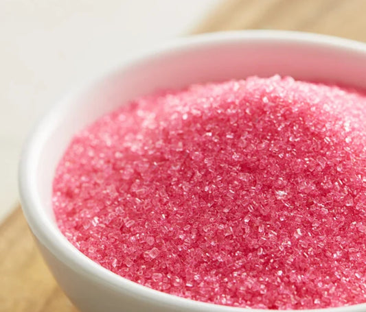 Pink sugar type Pre- scented beads