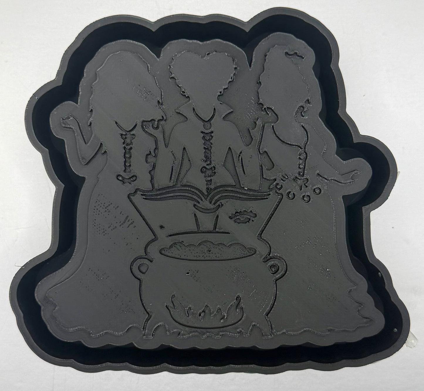 Silhouette sisters silicone mold
