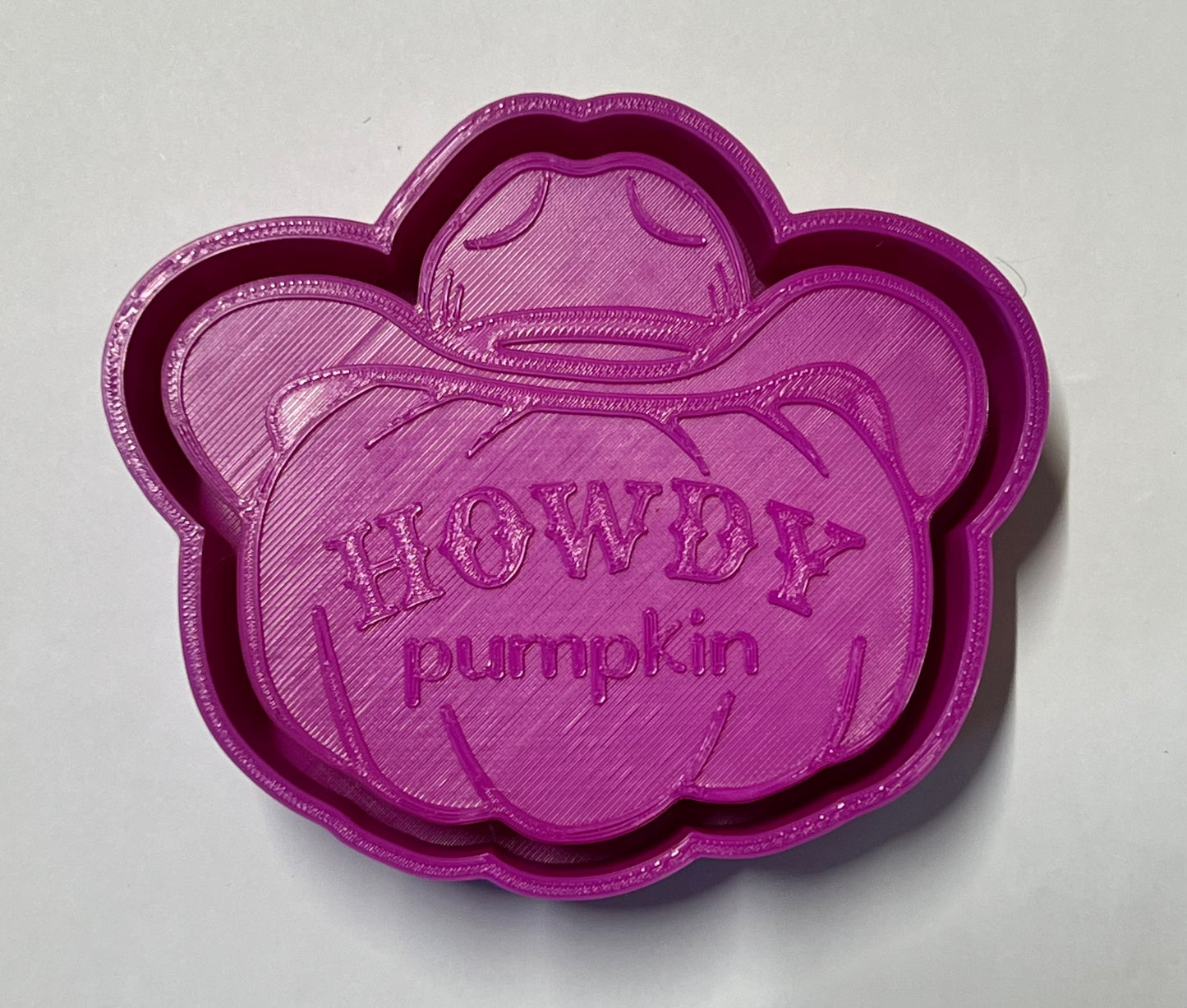 {Howdy pumpkin} Silicone Mold