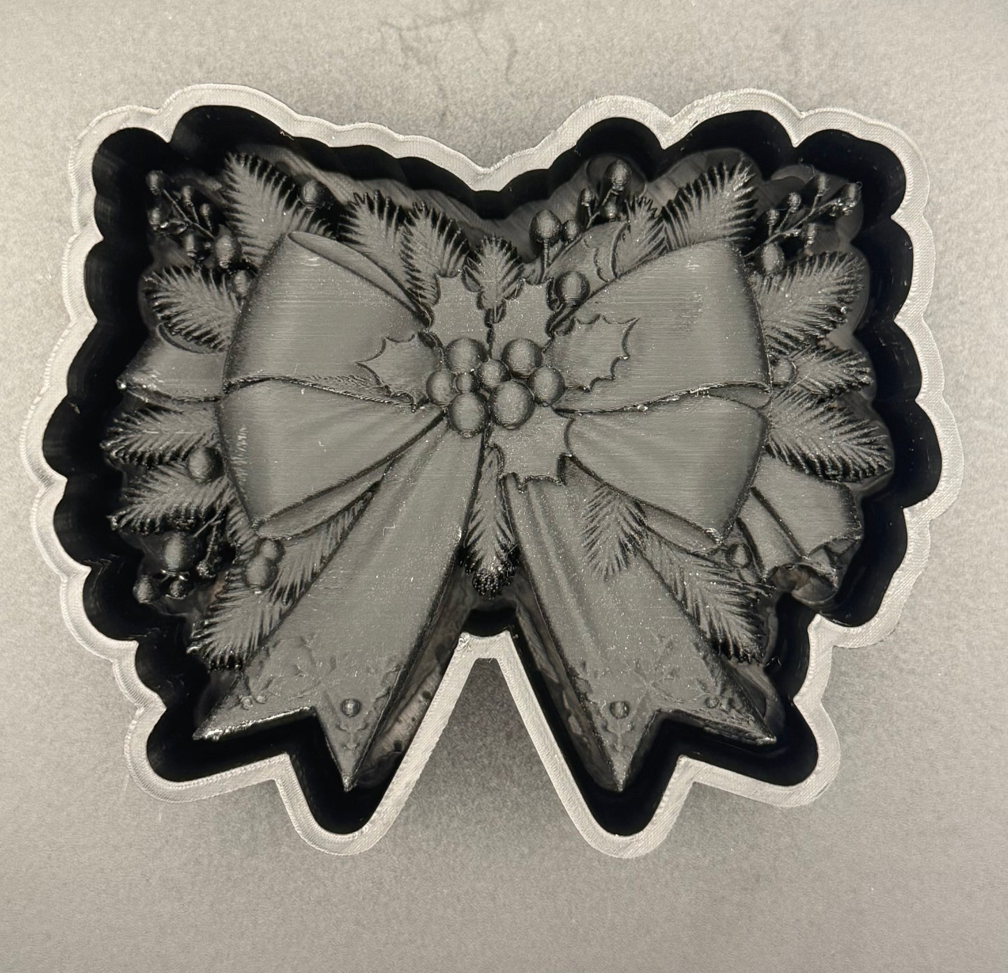 3d Christmas bow