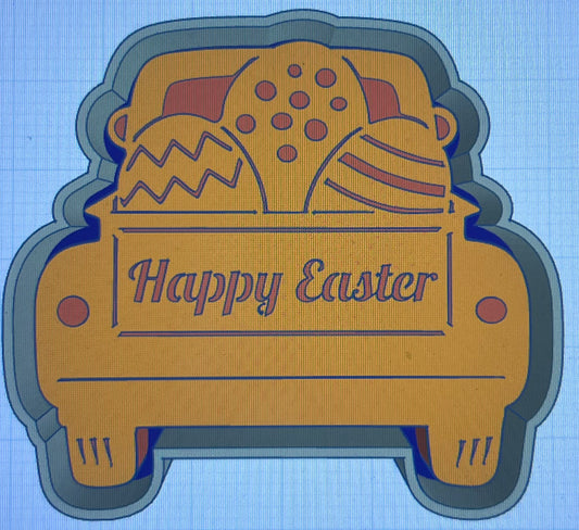 {Easter Truck} Silicone Mold