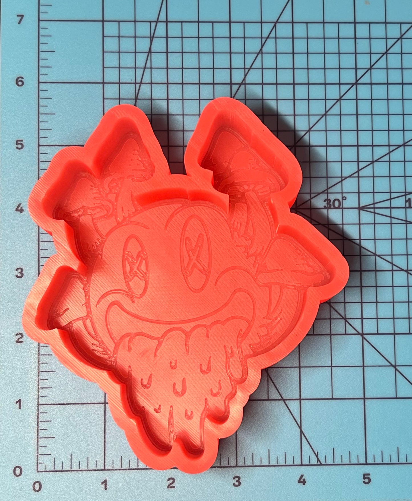 {mushroom smile} Silicone Mold