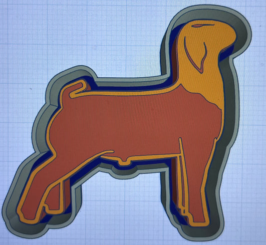 {Show goat} Silicone Mold