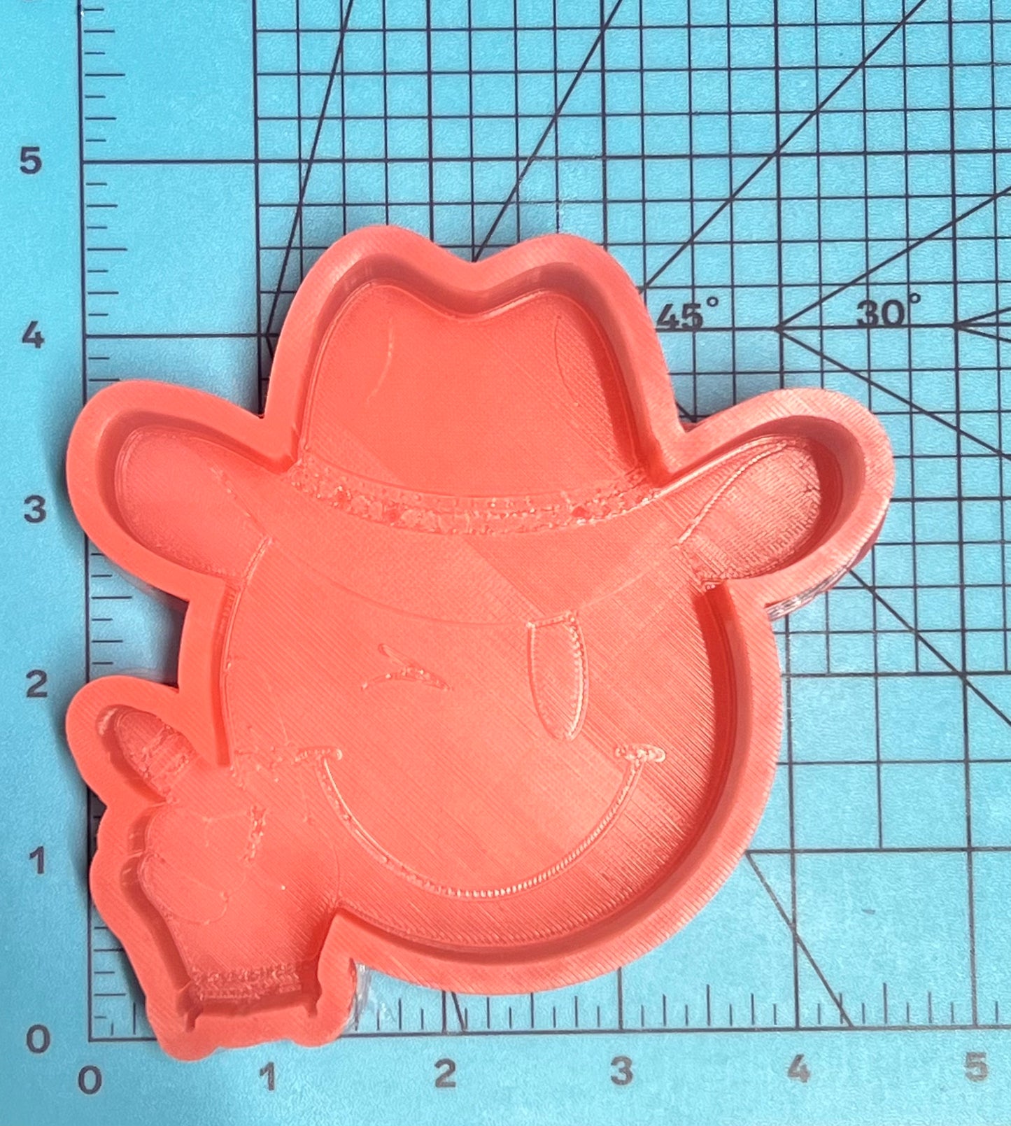 {Howdy smile} Silicone Mold