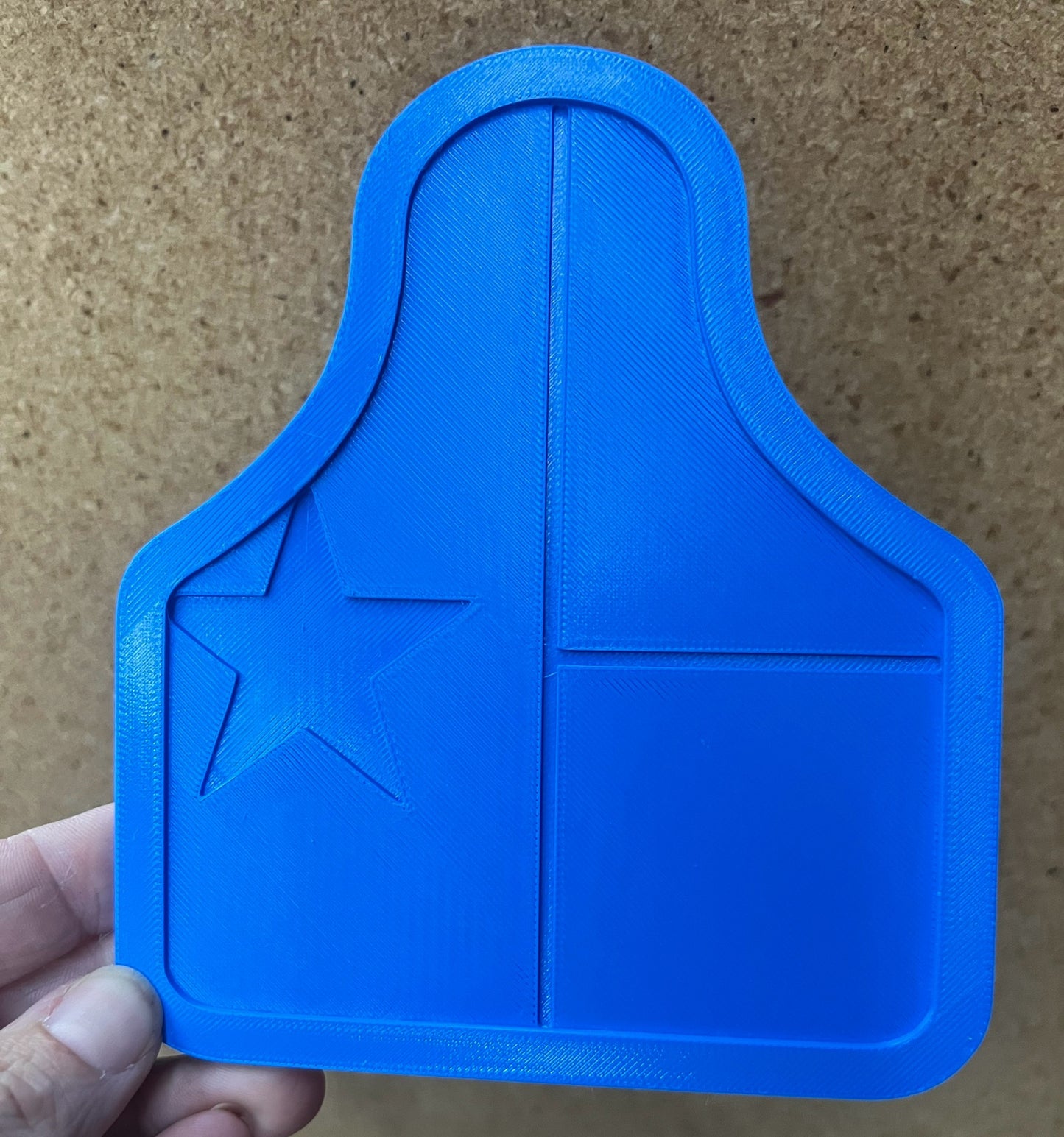 X- Large Cow Tag inserts (silicone mold)