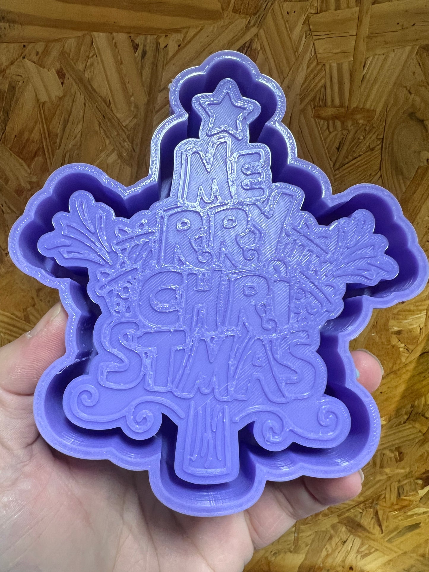 {merry christmas tree} Silicone Mold