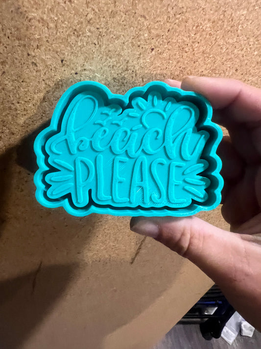 {beach please} Silicone Mold