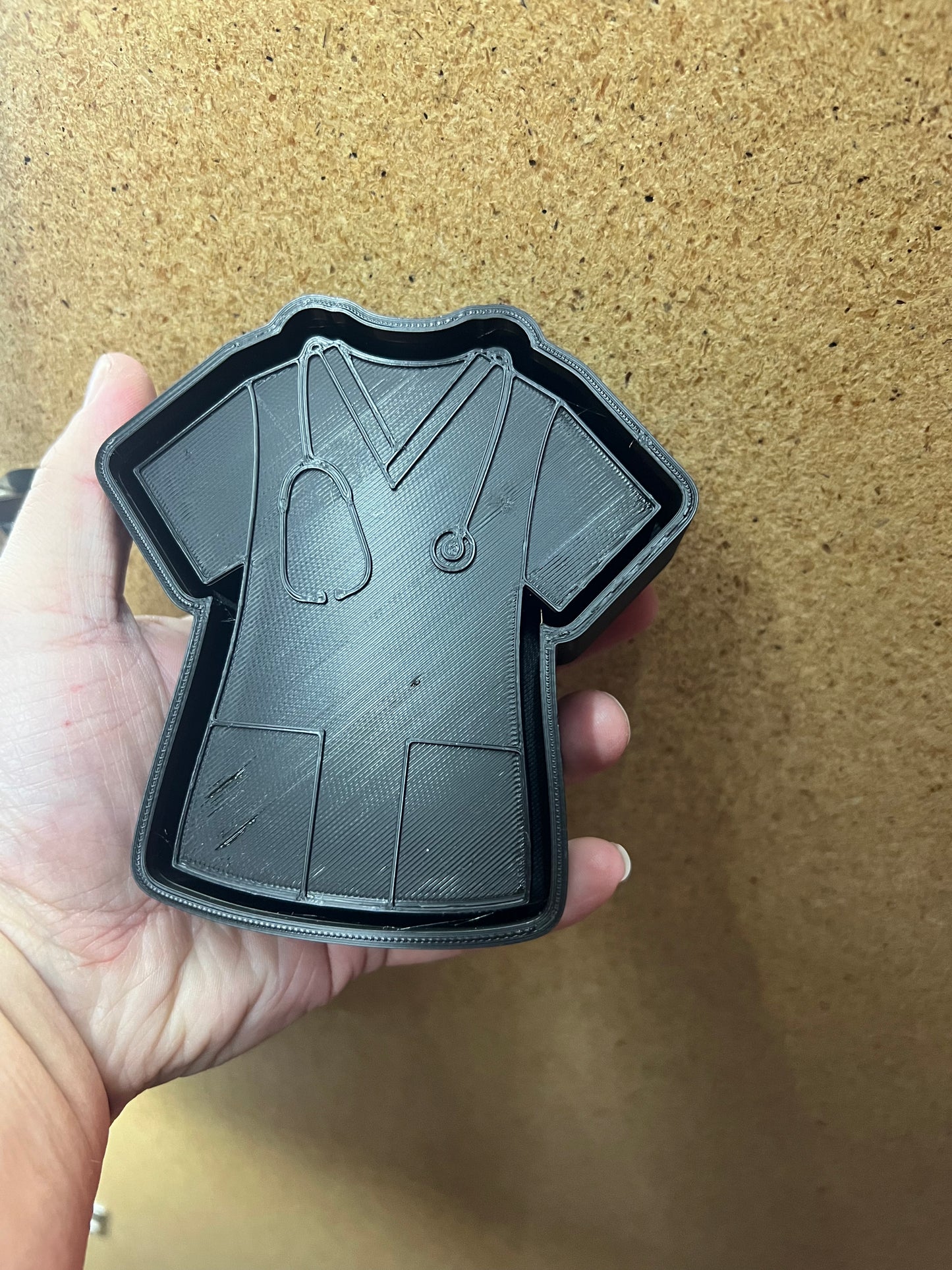 {Scrub top} Silicone Mold