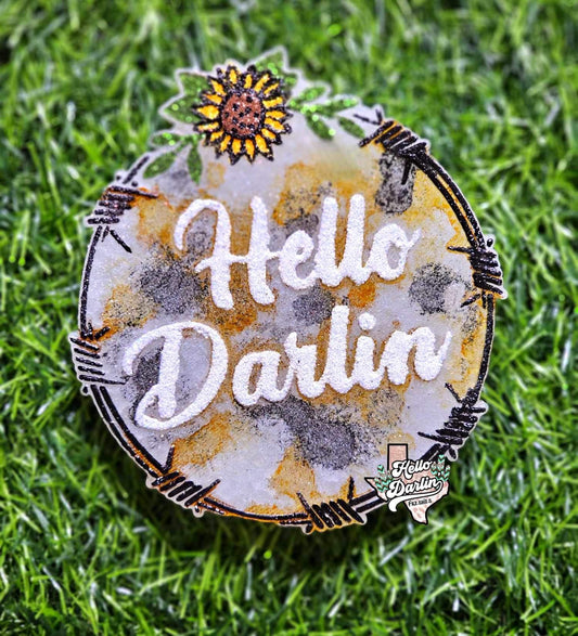 {hello darlin} Silicone Mold