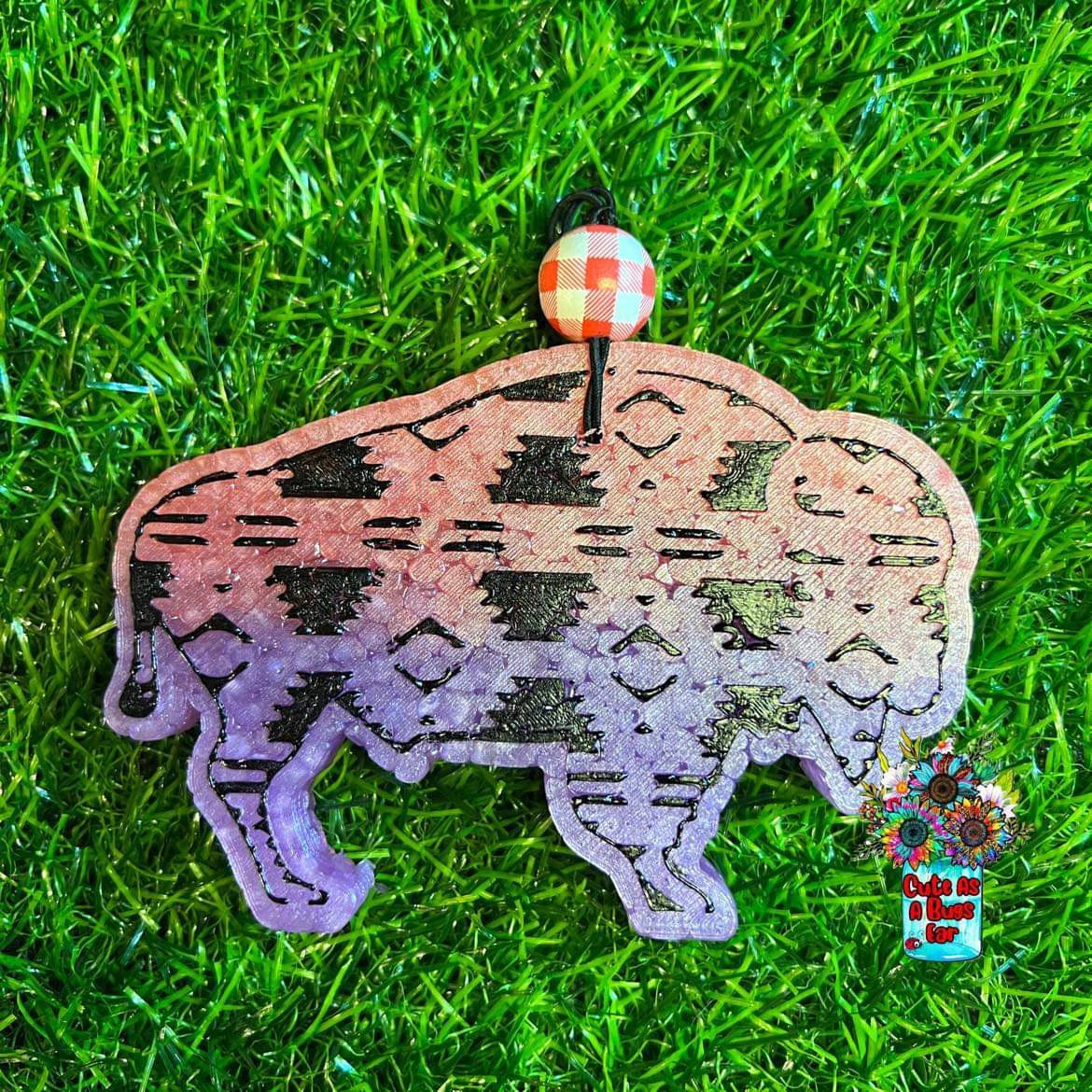 {Aztec Buffalo} Silicone Mold