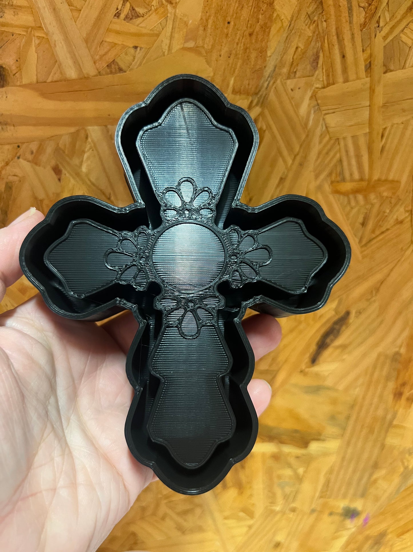 {stone cross} Silicone Mold