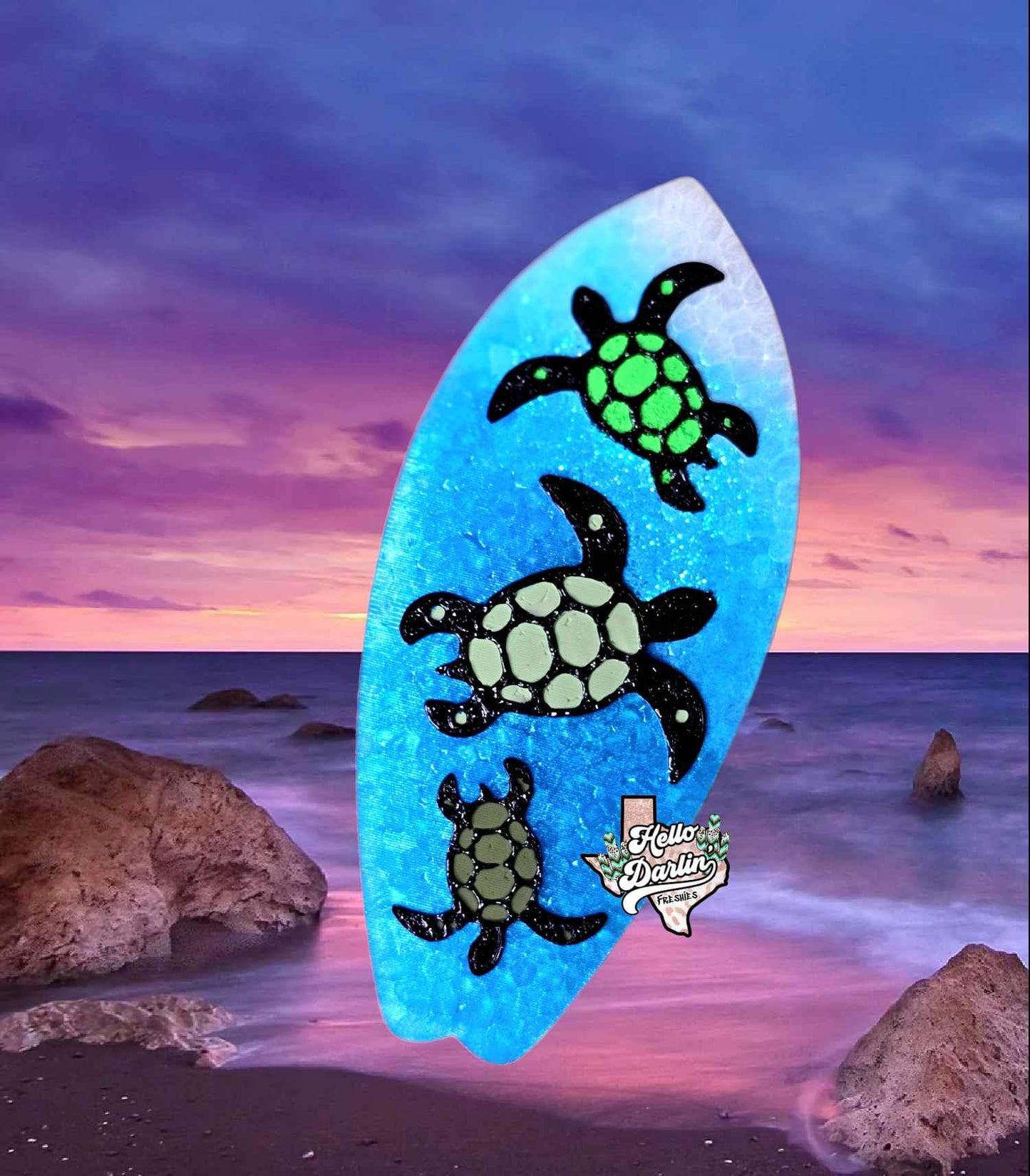 Xl Surfboard with inserts