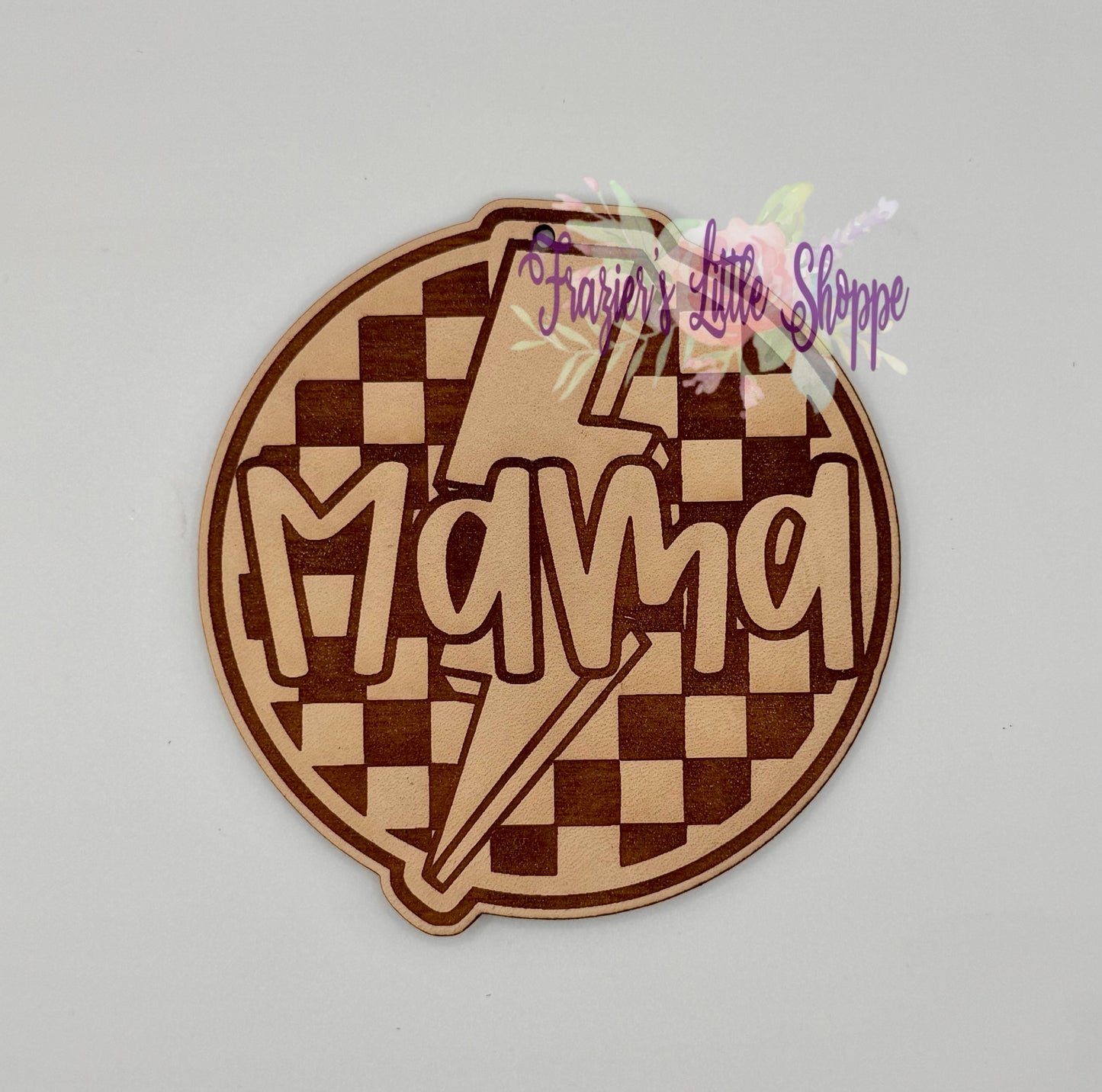 Mama leather freshie blank