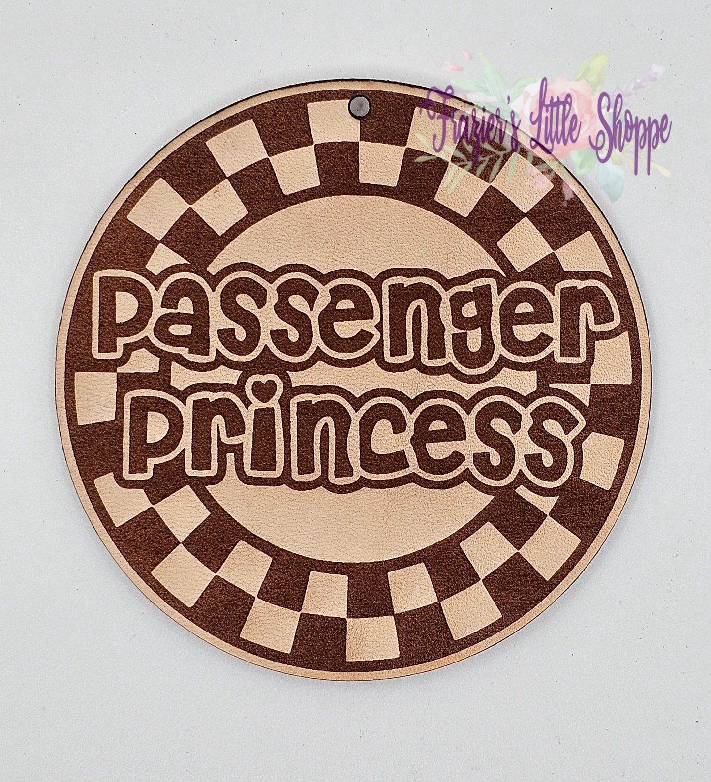 Passenger Princess leather freshie blank