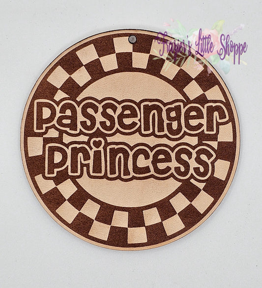 Passenger Princess leather freshie blank