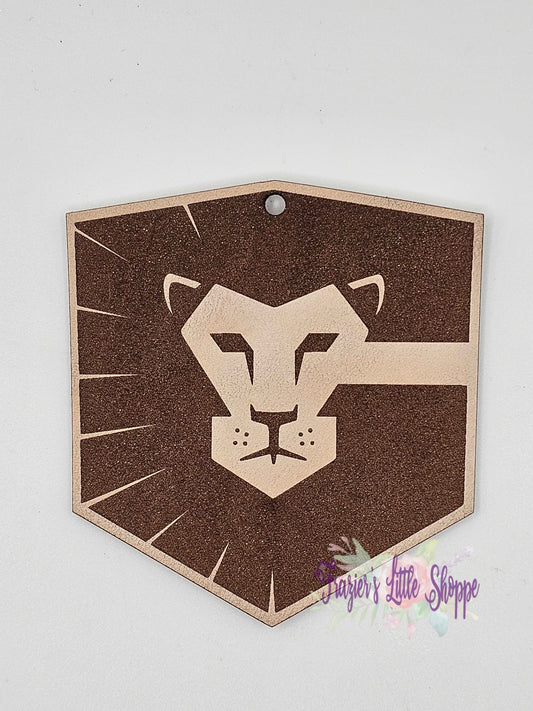Greenville Lions Leather freshies (Scented)