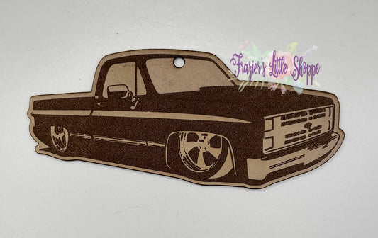 Square body 2 freshie blank (unscented)